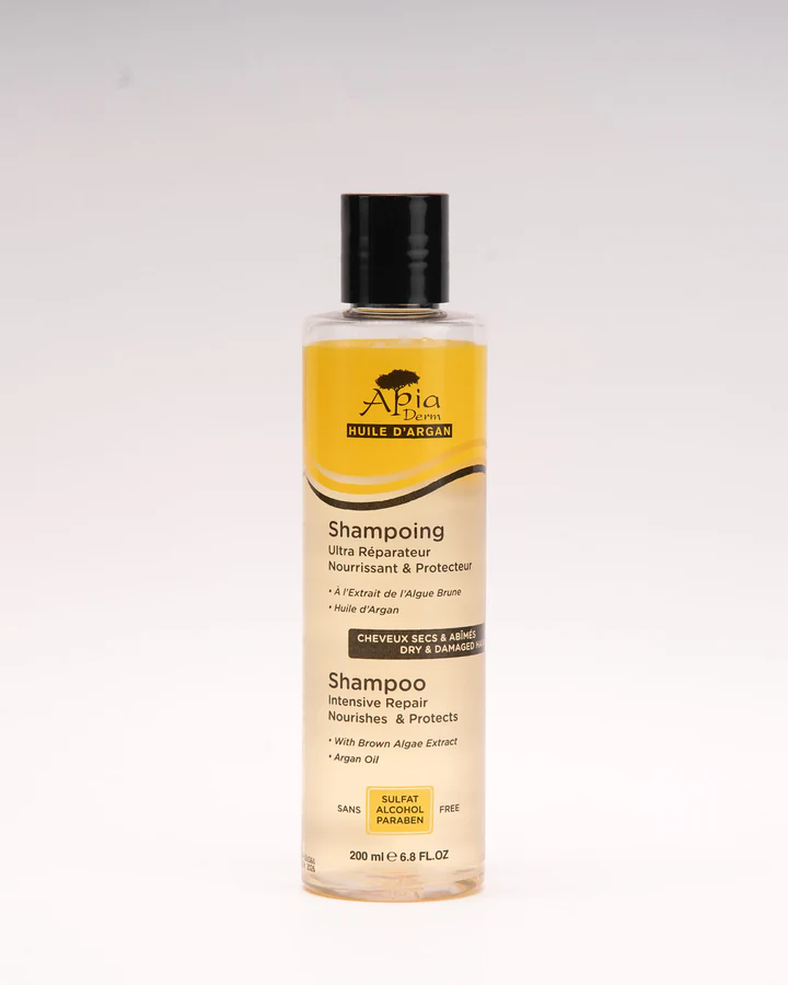 Shampoing Ultra Réparateur — Cheveux Secs & Abîmés
