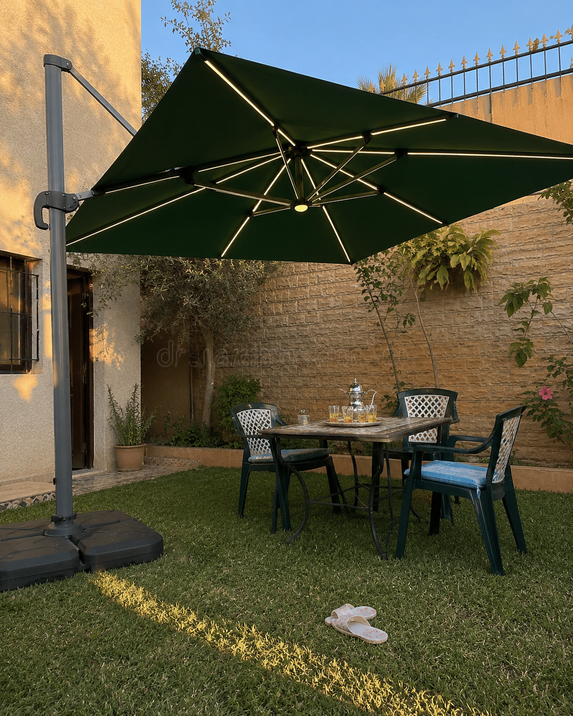 Miniature du parasol romain